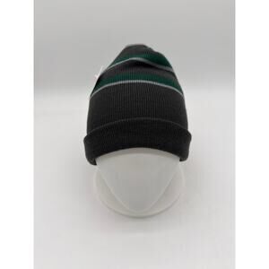NEW 3M Thinsulate Insulation Winter Hat Green Stripe Snow Hat Warm Insulated Hat